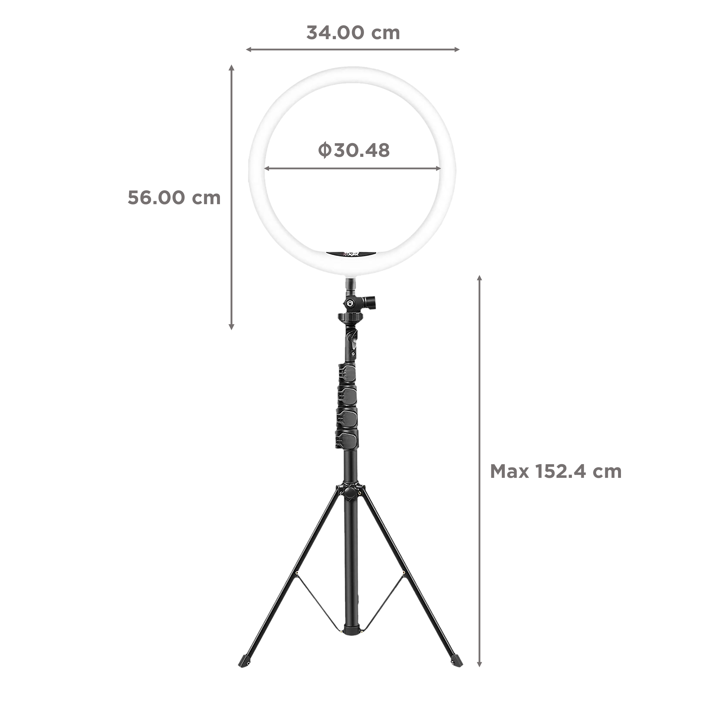 Buy Digitek Drl C Ring Light With Light Stand For Live Streaming Selfie Video Chatting